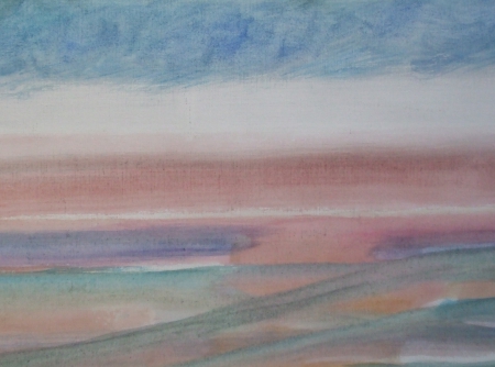 La plage , cirrus grand vent