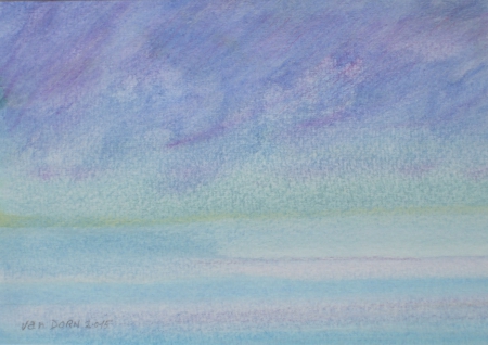 Immensité violette