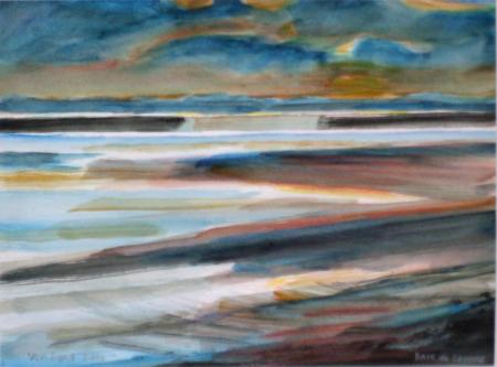 Scandinavian picture in bay